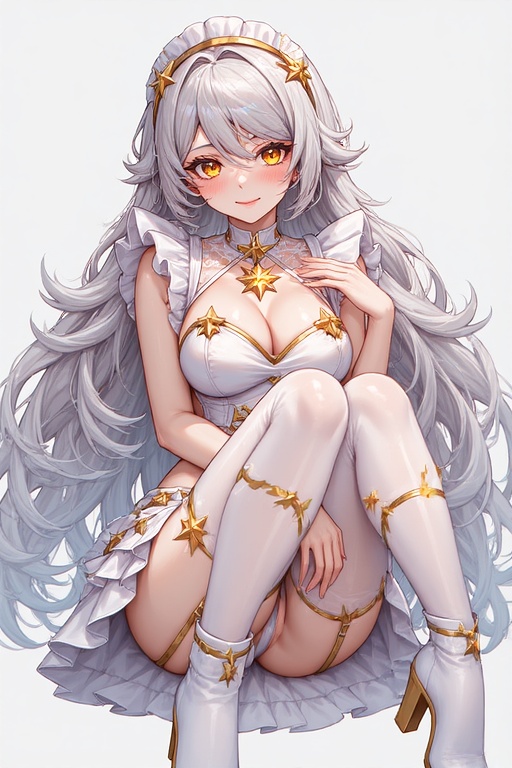 【#AIイラスト】アウレリアのメイド服をサキュバス三姉妹が着てみた。【R15】 2 IMG 2030