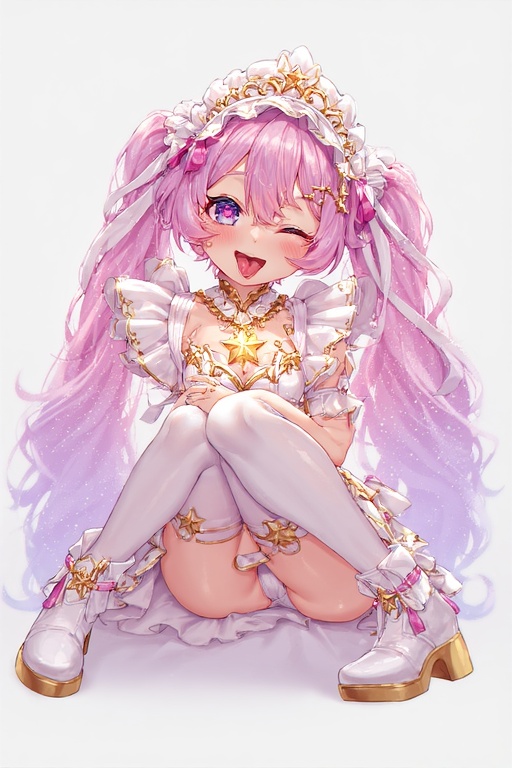 【#AIイラスト】アウレリアのメイド服をサキュバス三姉妹が着てみた。【R15】 4 IMG 2033