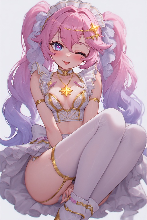 【#AIイラスト】アウレリアのメイド服をサキュバス三姉妹が着てみた。【R15】 5 IMG 2034