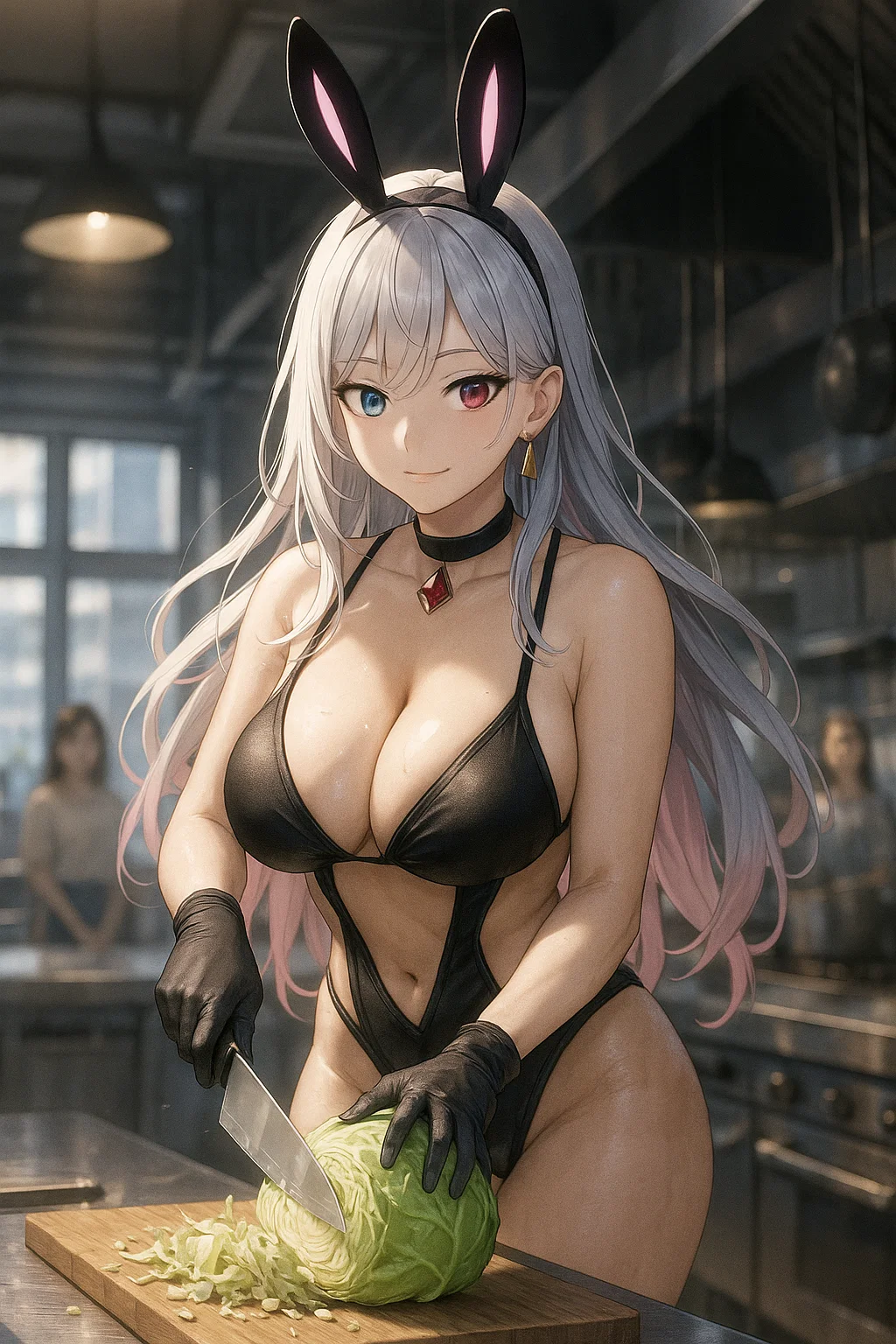 【#AIイラスト】金ビキニ印の3分クッキング!【マイクロビキニ】 44 image 57