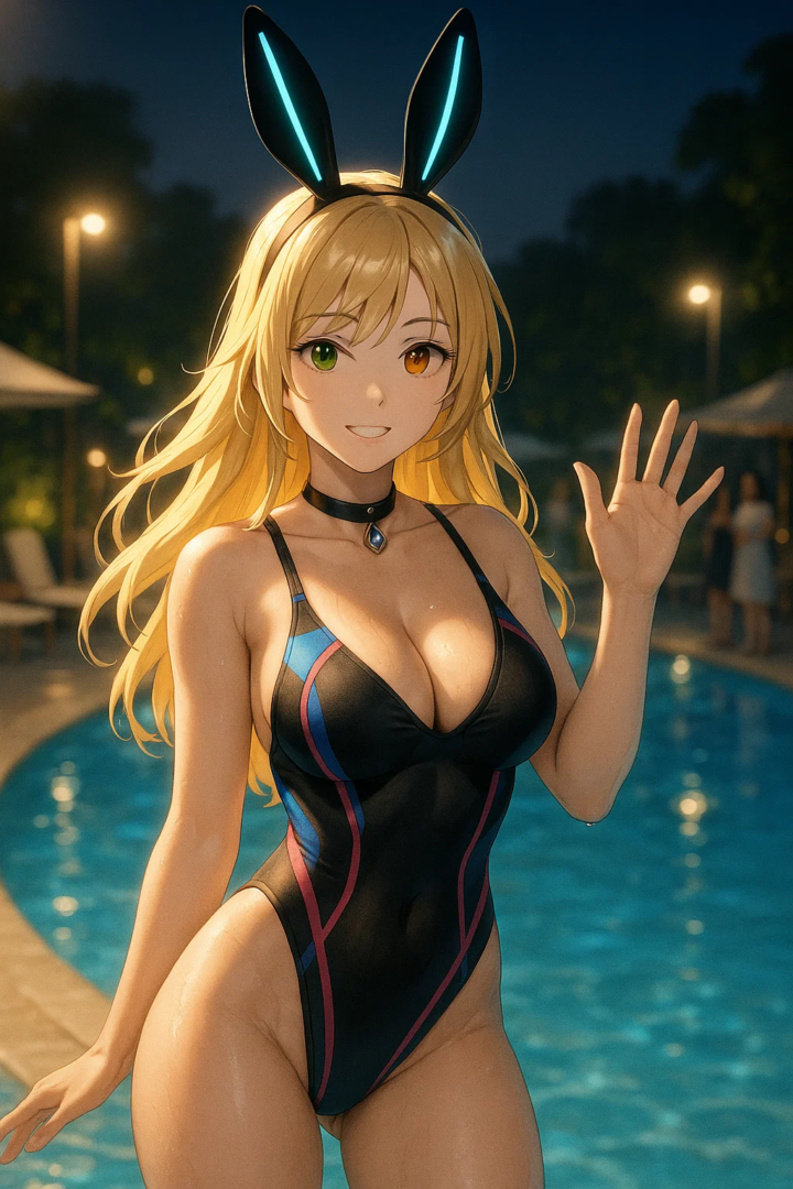 【#AIイラスト】キンキンキラキラ金ビキニ!【華金ビキニ祭り開催!】 34 image 91