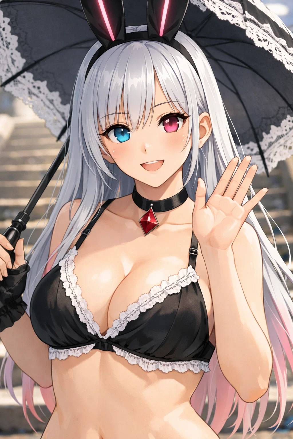 【#AIイラスト】寒さなんて気の所為!【寒中ビキニ大会】 7 image 46