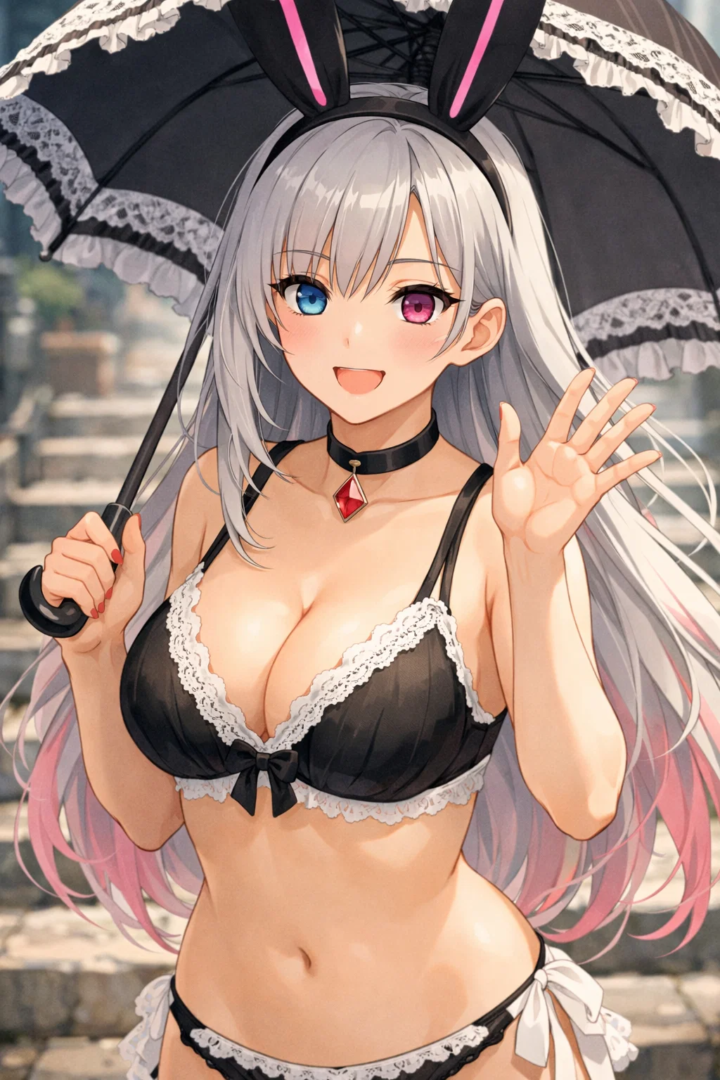 【#AIイラスト】寒さなんて気の所為!【寒中ビキニ大会】 11 image 48