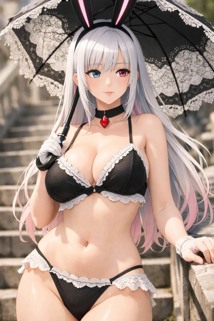 【#AIイラスト】寒さなんて気の所為!【寒中ビキニ大会】 13 image 50