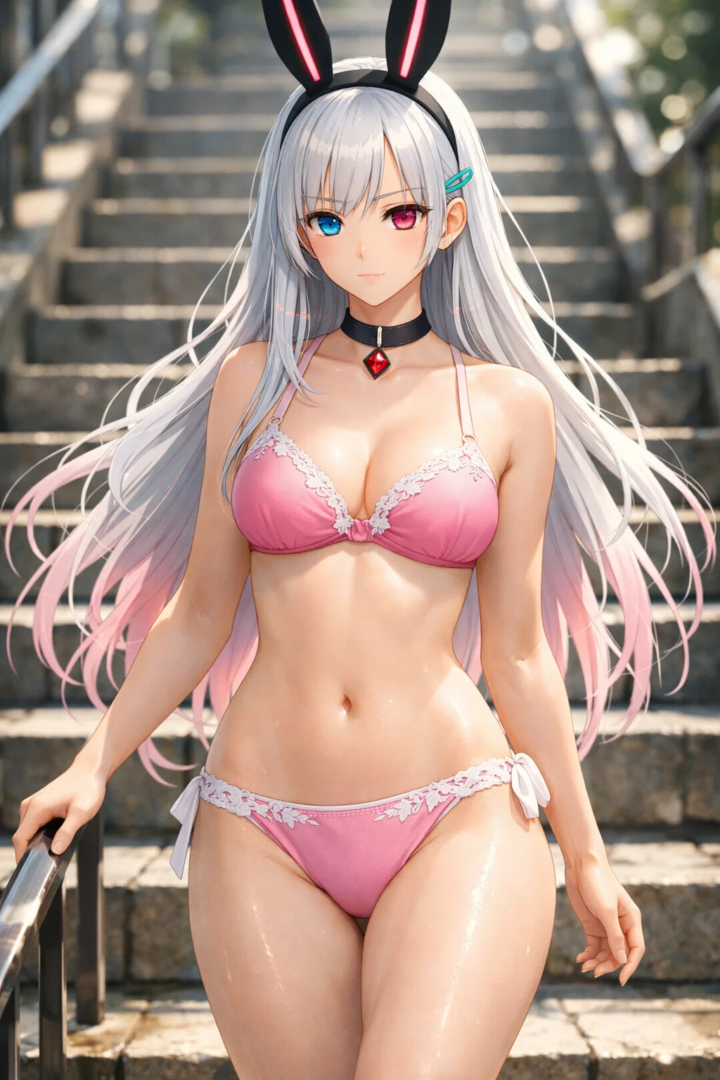 【#AIイラスト】寒さなんて気の所為!【寒中ビキニ大会】 27 image 64