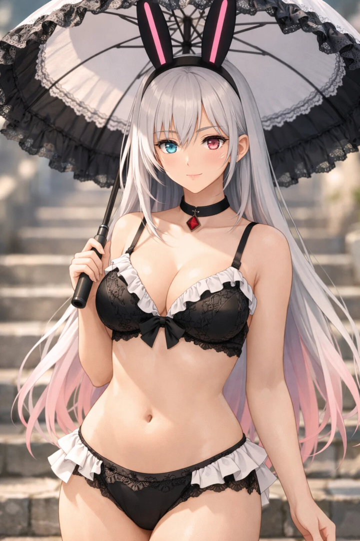 【#AIイラスト】寒さなんて気の所為!【寒中ビキニ大会】 37 image 74