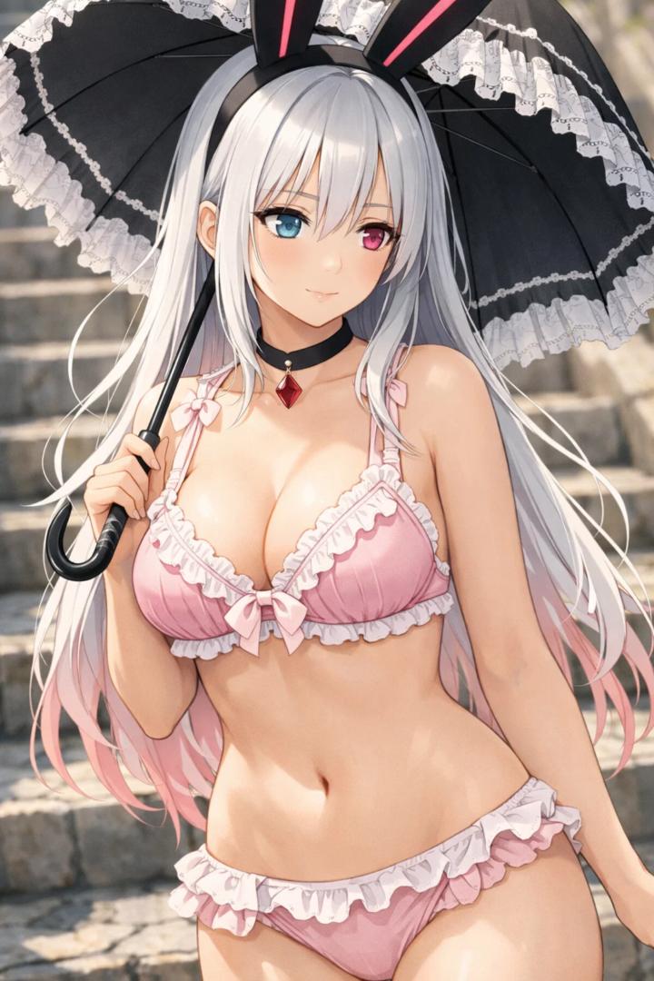 【#AIイラスト】寒さなんて気の所為!【寒中ビキニ大会】 39 image 76