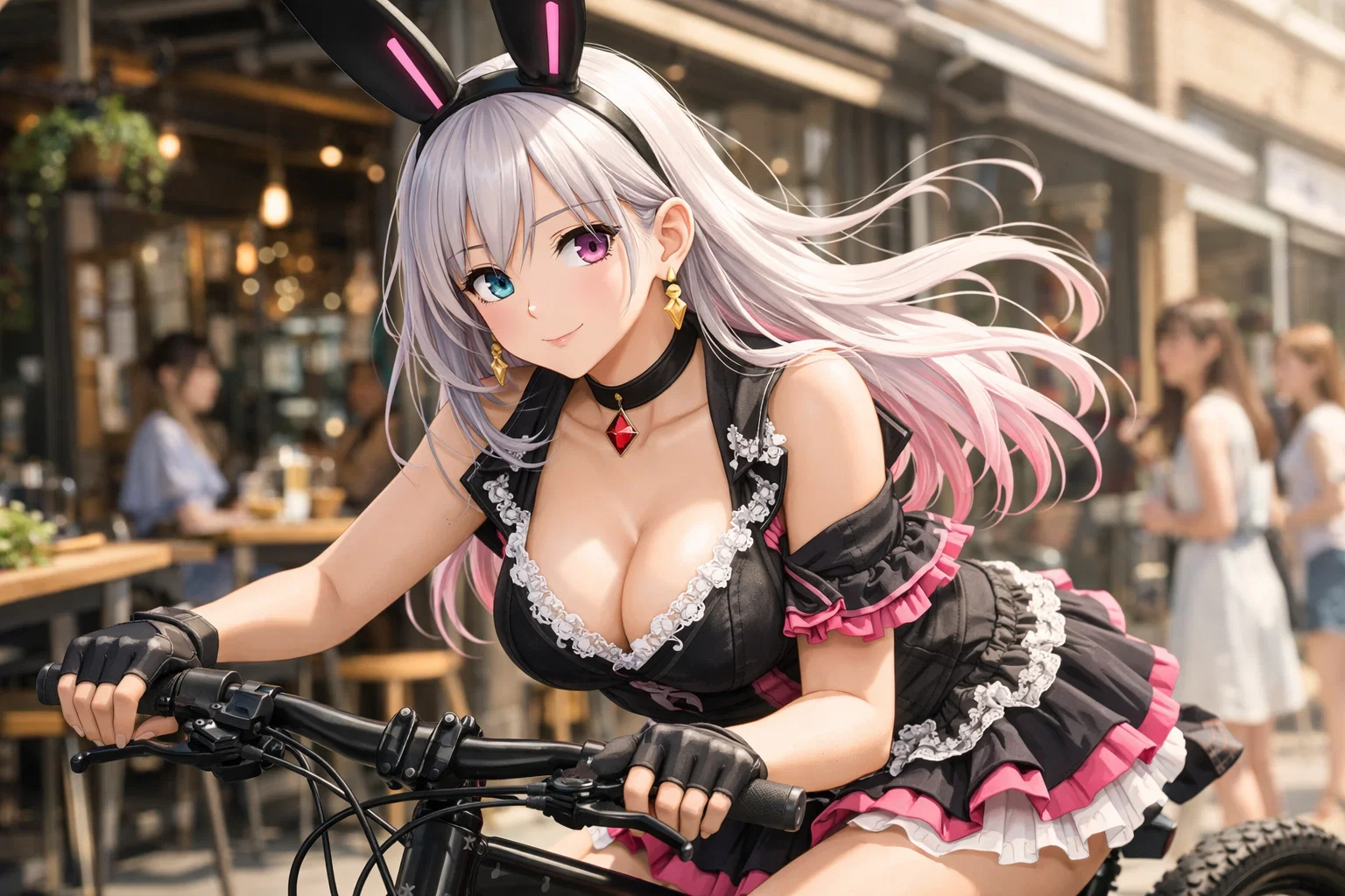 バイクに跨る可愛いバニー BKB!!ビキニで可愛いバニーBKB!!バイクビキニバニーBKB!! 25 image 103