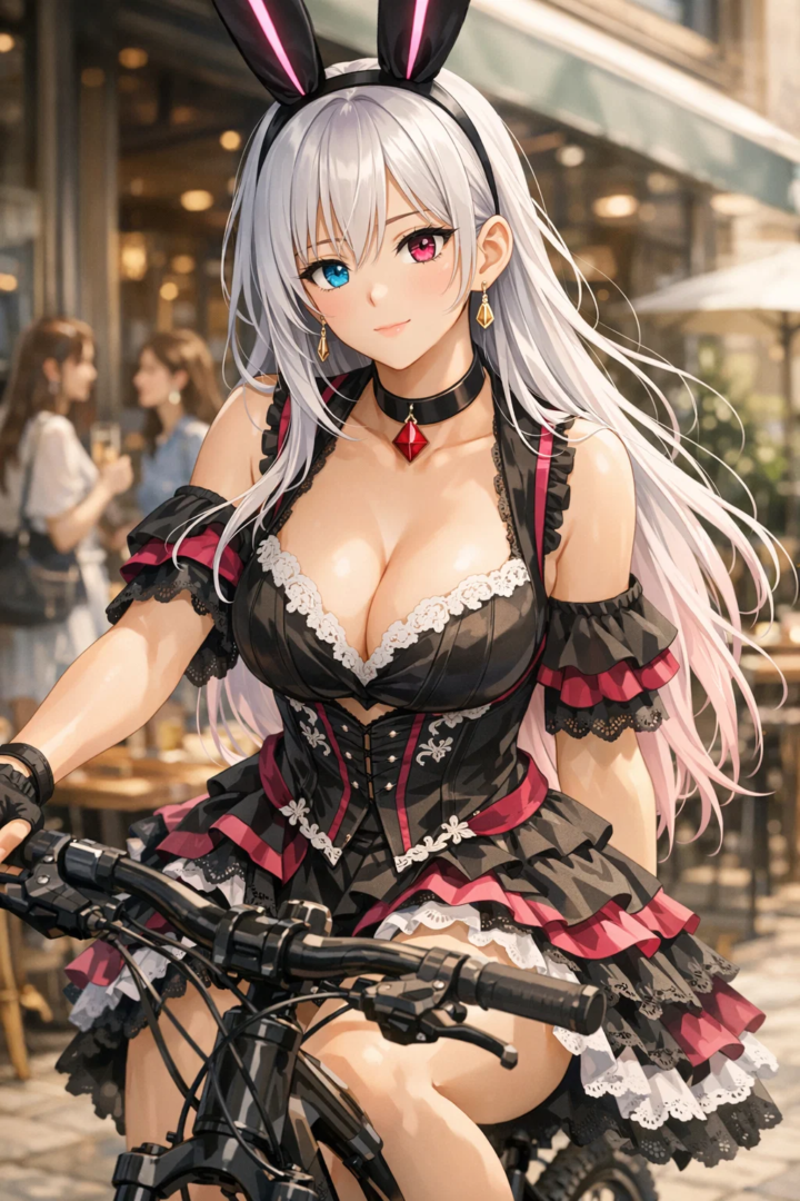 バイクに跨る可愛いバニー BKB!!ビキニで可愛いバニーBKB!!バイクビキニバニーBKB!! 9 image 106