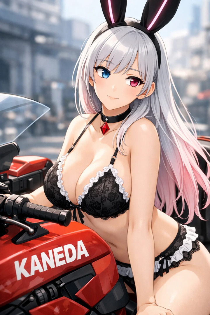 バイクに跨る可愛いバニー BKB!!ビキニで可愛いバニーBKB!!バイクビキニバニーBKB!! 14 image 89