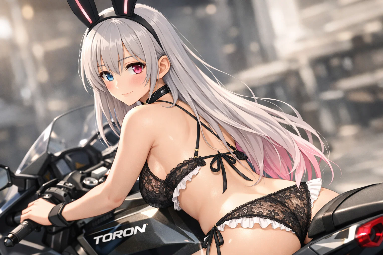 バイクに跨る可愛いバニー BKB!!ビキニで可愛いバニーBKB!!バイクビキニバニーBKB!! 19 image 93