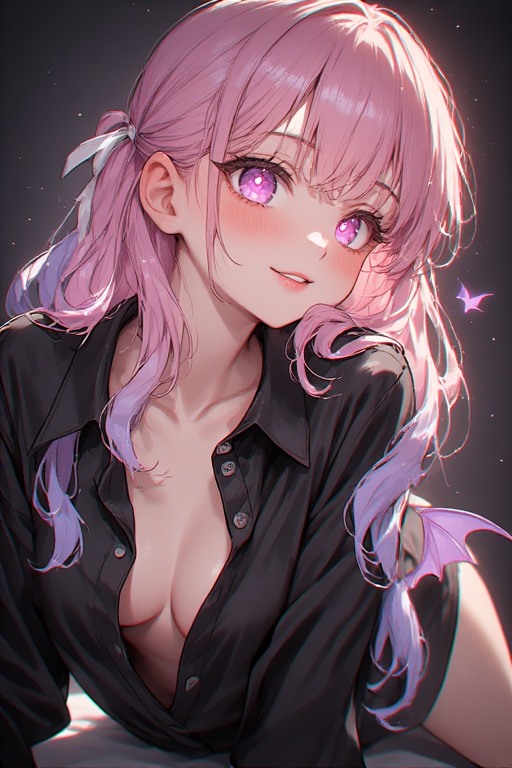 【AIイラスト】リリエッタ × 彼シャツ 23 IMG 2744