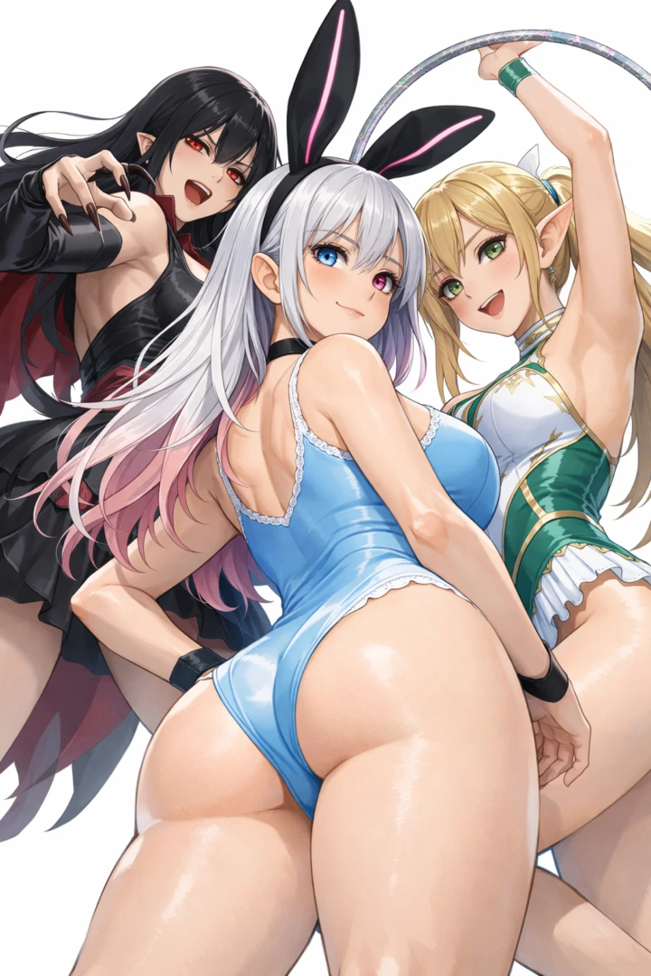 【3人寄れば、3ええケツで姦しい~桃で絶句!~】#AIイラスト 26 image 10