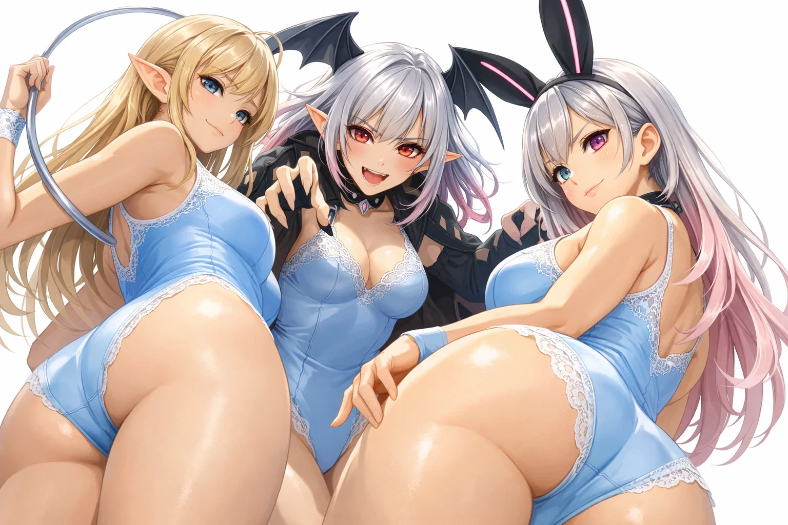 【3人寄れば、3ええケツで姦しい~桃で絶句!~】#AIイラスト 24 image 8