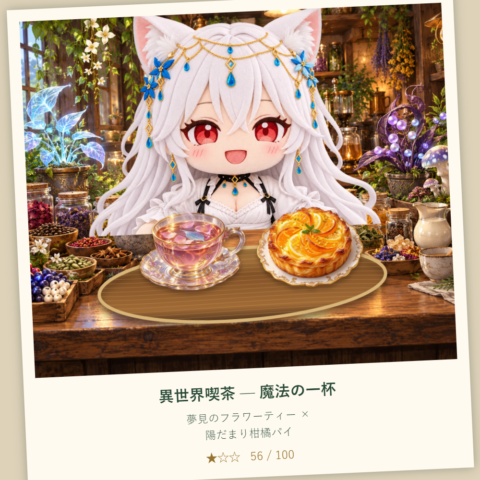 isekai cafe memory